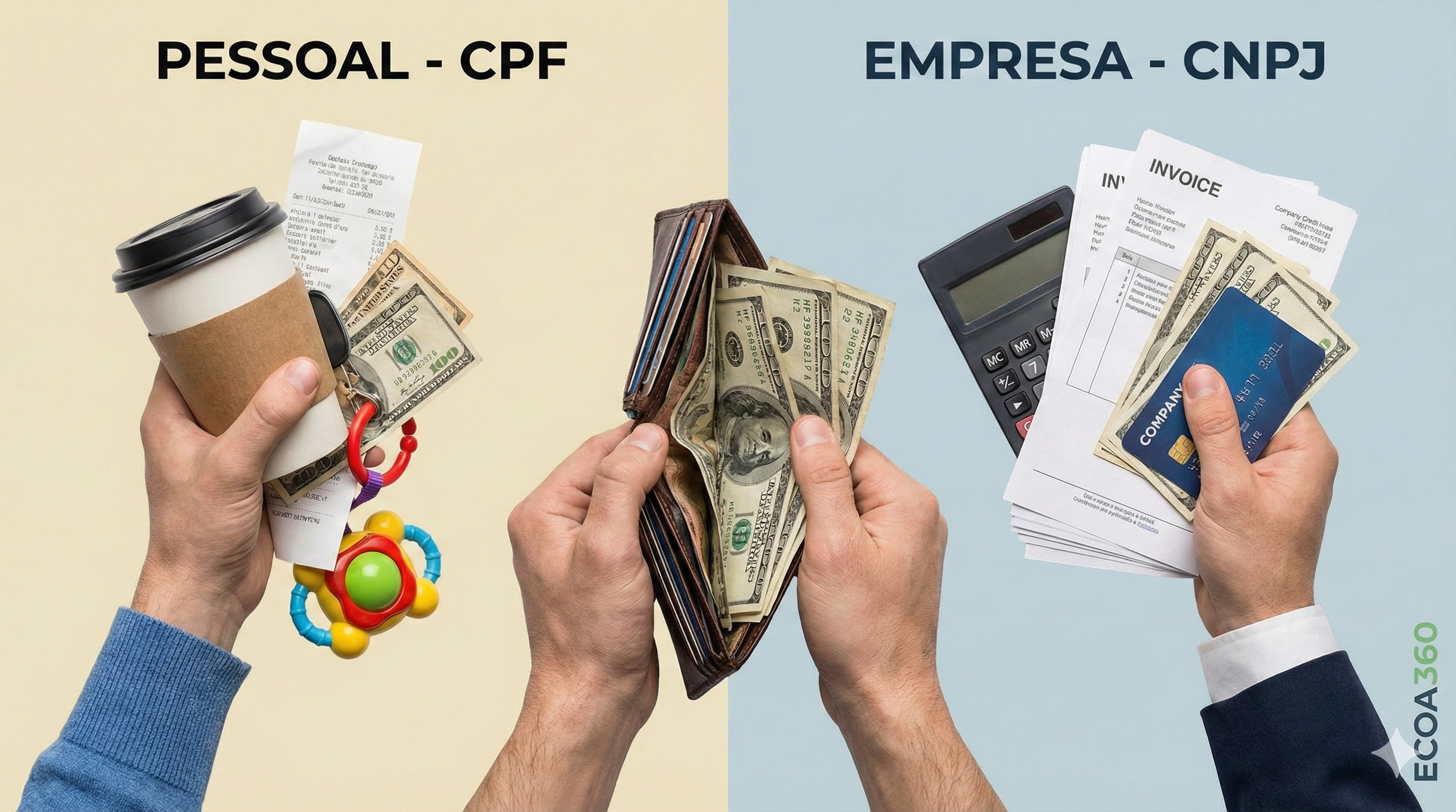 Dinheiro Empresa X Pessoal