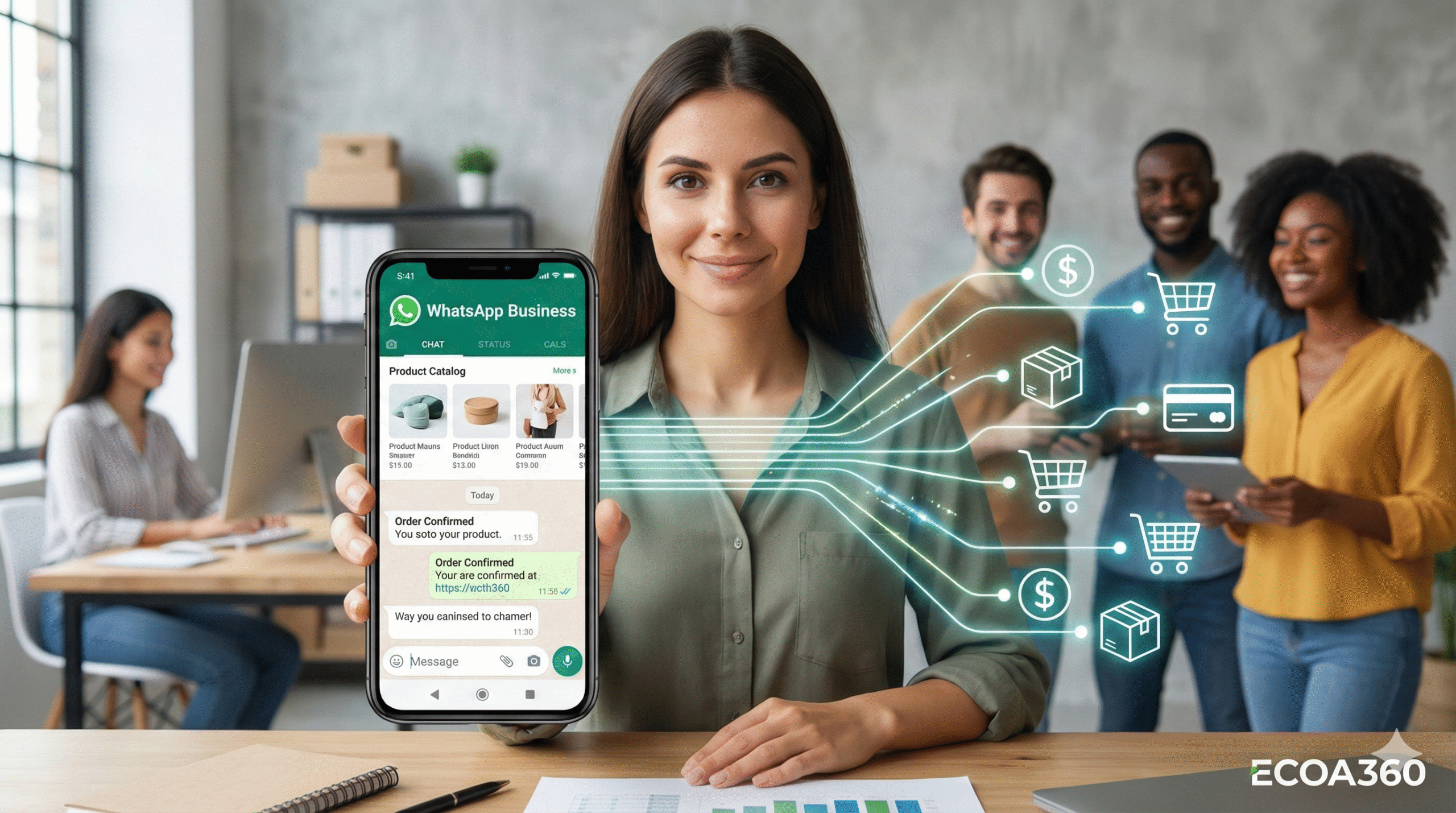 WhatsApp Business: O guia prático para vender mais e profissionalizar seu negócio Whtasapp Scaled